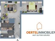 2 Zimmer Eigentumswohnung+ KDB in zentraler Lage
