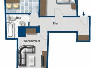 2 zimmer etagenwohnung zur miete in dresden