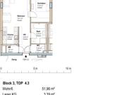 2 Zimmer Neubauwohnung mit Loggia im VKB Park Mercurius...