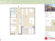 2 Zimmer Terassen Wohnung in Ruhelage