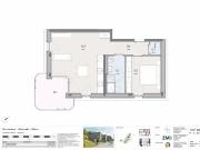 2 Zimmer Terrassenwohnung in Götzis Top B3