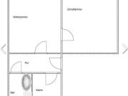 2 Zimmer Wohlfühlwohnung mit Tageslichtbad