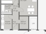 2 Zimmer Wohnung