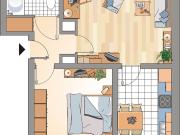 2 Zimmer Wohnung in Gelsenkirchen Resser Mark