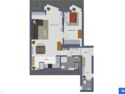 2 Zimmer Wohnung in Uni Nähe