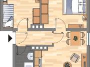 2 Zimmer Wohnung mit Badewanne in Fedderwardergroden!
