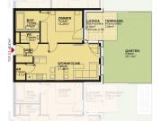 2 Zimmer Wohnung mit hochwertiger Küche, 37m² Garten,...