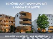 2 Zimmer Wohnung mit hohen Räumen und Loggia zu Vermieten