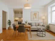 2 Zimmer Wohnung mit lichtdurchfluteter Wohnküche und...