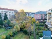 2 Zimmerwohnung mit Balkon und Gartenblick, Garage, U4 Nähe