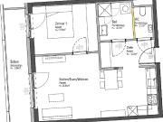 2 Zimmerwohnung mit Balkon zur Miete in 8020 Graz