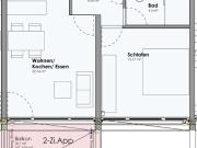 2 ZKB in KL Bännjerrück zu vermieten 150/1021