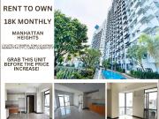 2BR CONDO FOR SALE RENT TO OWN MANHTTAN HEIGHTS NEAR...