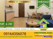 2BR CONDO UNIT FOR SALE AT PASEO VERDE AT REAL