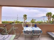 2P CANNES LA BOCCA TERRASSE VUE MER PISCINE PARKING CAVE