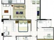 2qts sendo 1suite, 2vgs, lazer, perto metro, 61 99463 5151