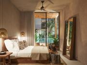 2REC 2BA, Lujoso Departamento con Jardin, Koro, Tulum