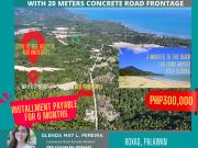 300k INSTALMENT RESIDENTIAL ROADSIDE LOT NEAR THE BEACH