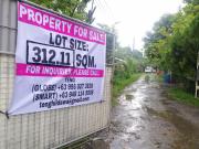 312 sqm Vacant lot For Sale Expandable to 900 sqm in...