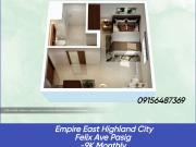 31sqm 1 Bedroom Conod in Pasig Near Sta.Lucia Mall, LRT...