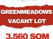3560sqm Vacant Lot in Greenmeadows Quezon City