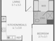 3603/8 Sutherland Street, MELBOURNE Apartment for rent...