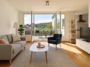 360° TOUR / MÖBLIERTE LUXUS DACHTERRASSEN WOHNUNG mit...
