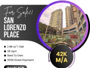 38sqm 2 BR Condo in MakatiNear Pasay, MRT, Airport 42K...