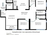 3.5 BHK Apartment in R.K. Hegde Nagar for resale...