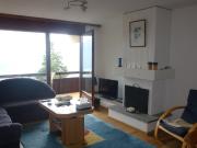 3.5 pièces meublé avec balcon. Location à la saison estivale