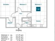 3,5 Raum in der Innenstadt Nachmieter