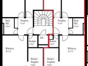 3.5 Zimmer, 65 m², 1. Stock