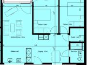 3.5 Zimmer, 77 m², 2. Stock