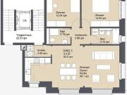 3.5 Zimmer, 83 m², EG
