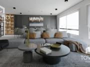 3 ambientes con balcón aterrazado y parrilla propia en...