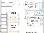 3 Bed, 2 Bath New Home plan in Austin, TX