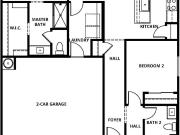 3 Bed, 2 Bath New Home plan in North Las Vegas, NV