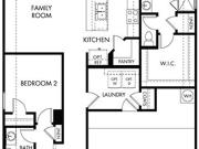 3 Bed, 2 Bath New Home plan in San Antonio, TX