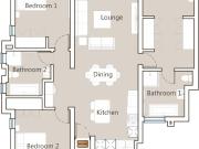 3 Bedroom Apartment / Flat For Sale in The Hills Game...