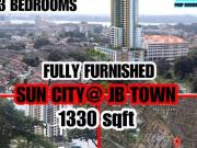 3 Bedroom Apartment for rent in Johor Bahru, Johor