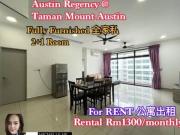 3 Bedroom Apartment for rent in Taman Mount Austin, Johor