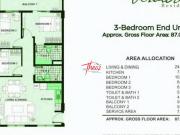 3 Bedroom at Verawood Residences in Taguig for Sale