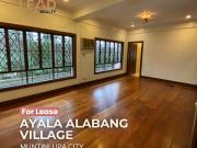 3 Bedroom Bungalow House For Rent Ayala Alabang Village...