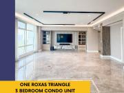 3 Bedroom condo unit For Sale in One Roxas Triangle at...