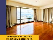 3 Bedroom condo unit For Sale in Shangri La at the Fort...