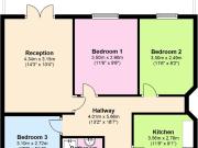 3 Bedroom Flat House to Rent