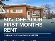 3 Bedroom Home for Rent at 1704 48 Ave Sw, Calgary, AB...