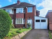 3 Bedroom Semi detached House For Rent In Handsworth Wood