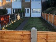 3 bedroom semi front and rear gardens