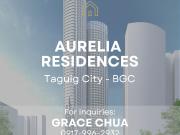 3 Bedrooms Premium Unit for Sale at Aurelia Residences, BGC